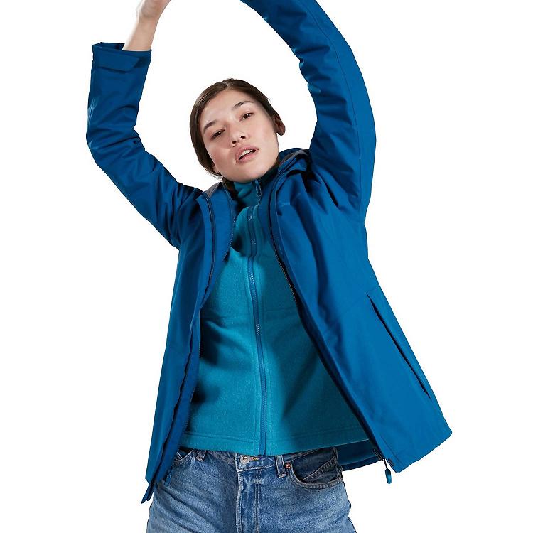 Dámska Bunda 3v1 Berghaus Gore Tex Elara Modre Slovensko 8096CDVHU